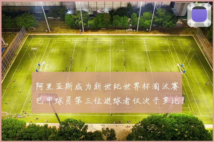 阿里亚斯成为新世纪世界杯淘汰赛巴甲球员第三位进球者仅次于罗比尼奥